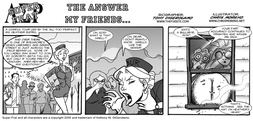 The Answer My Friends… The Answer My Friends…