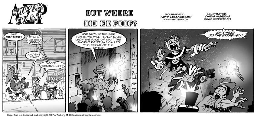 But Where Did He Poop?