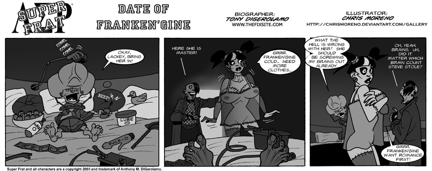 Date of Franken’Gine Date of Franken’Gine