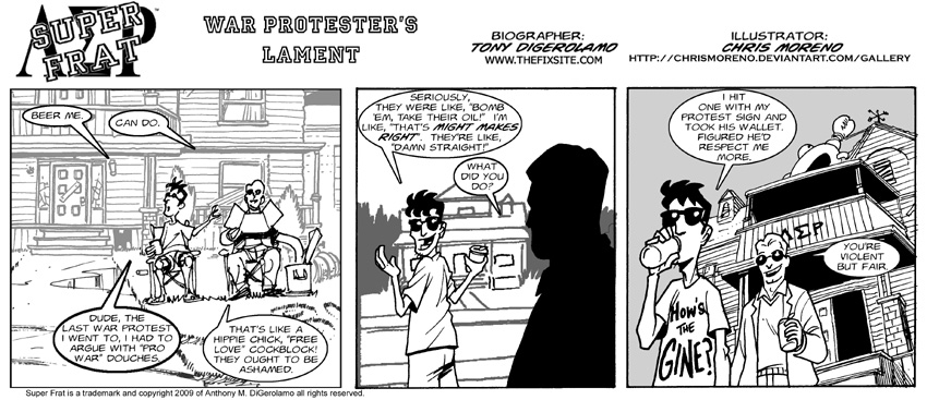 War Protester’s Lament