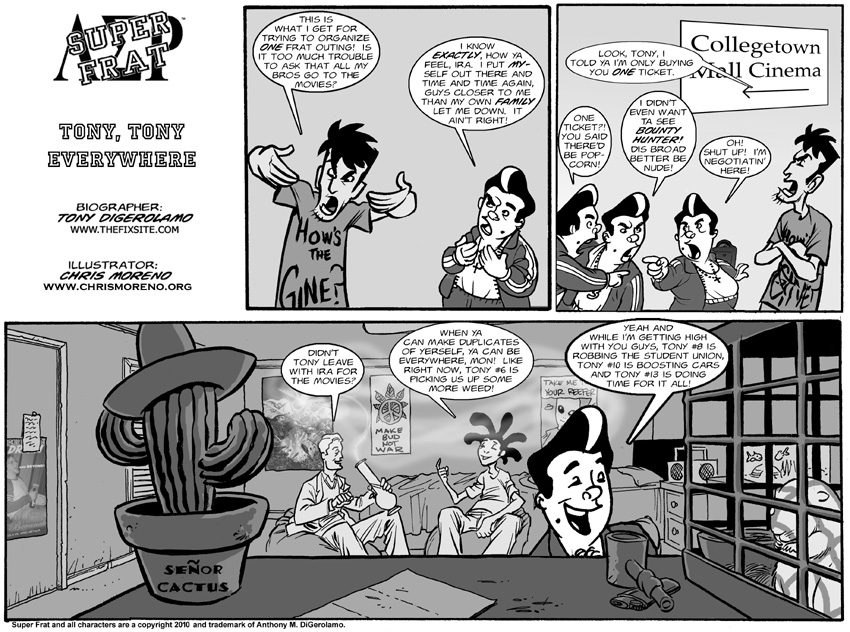 Tony, Tony Everywhere