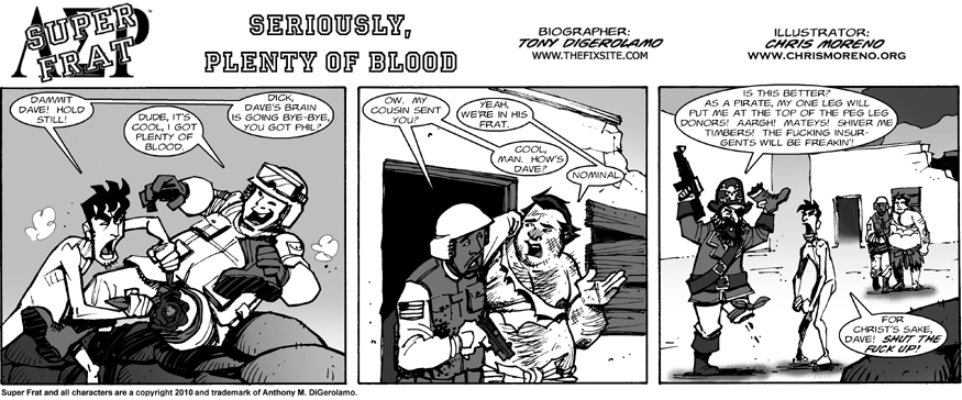 Seriously, Plenty of Blood Seriously, Plenty of Blood