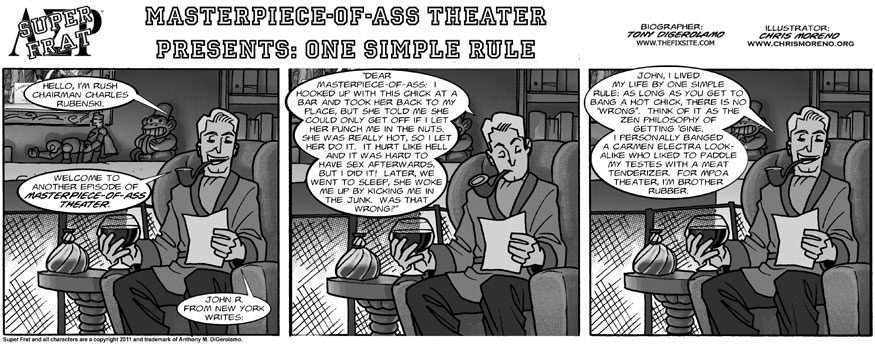 Masterpiece-of-Ass Theater: One Simple Rule