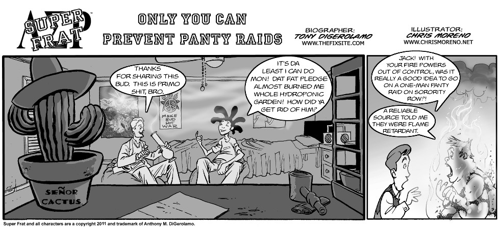 Only You Can Prevent Panty Raids