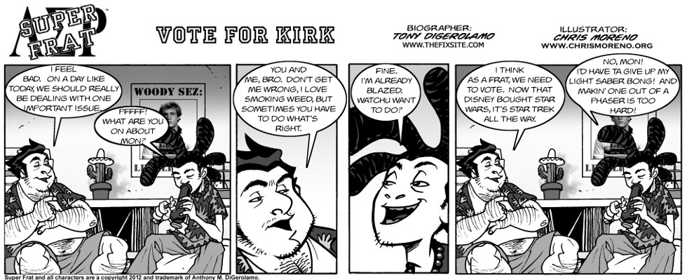 Vote for Kirk Vote for Kirk