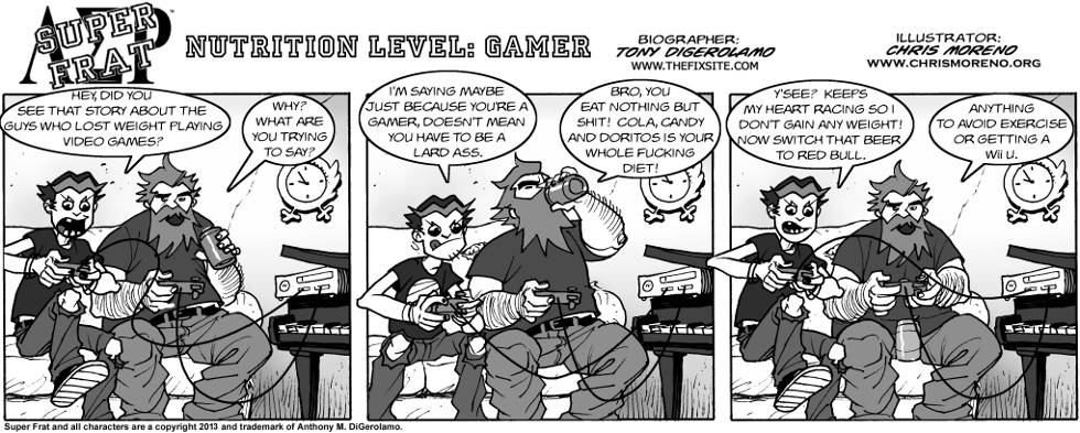 Nutrition Level: Gamer