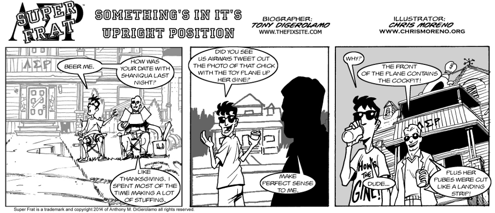 Something’s In It’s Upright Position