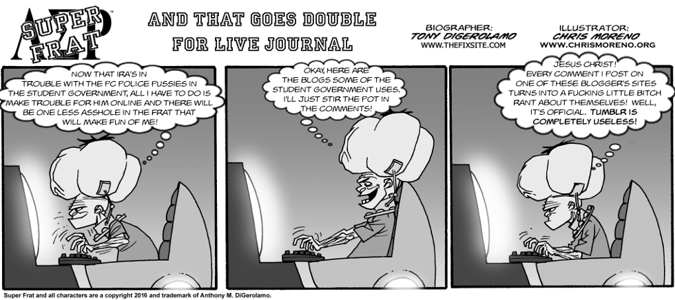 And That Goes Double for Live Journal And That Goes Double for Live Journal