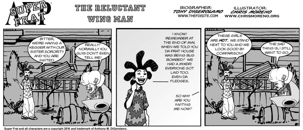 The Reluctant Wing Man