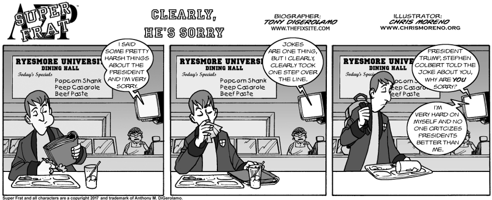 Clearly, He’s Sorry Clearly, He’s Sorry