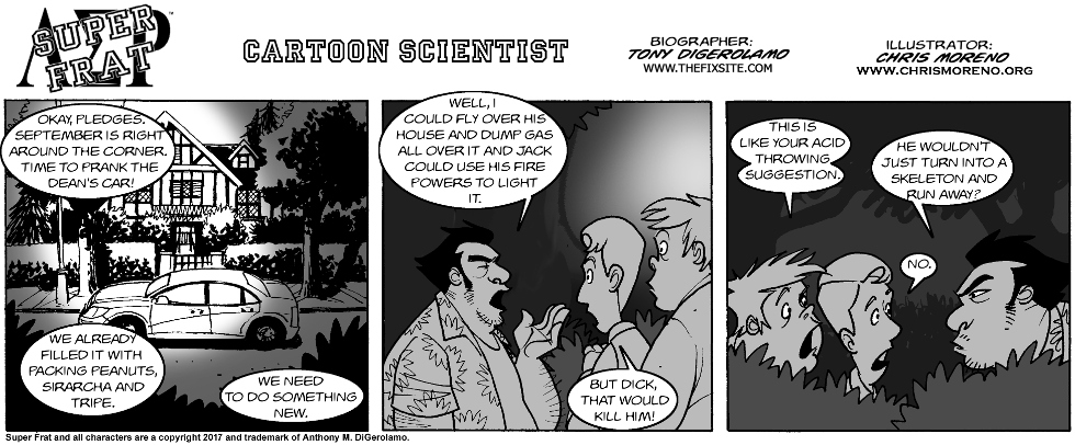 Cartoon Scientist