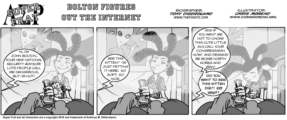 Bolton Figures Out the Internet