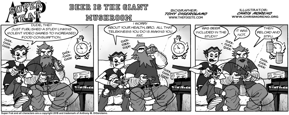 Beer is the Giant Mushroom