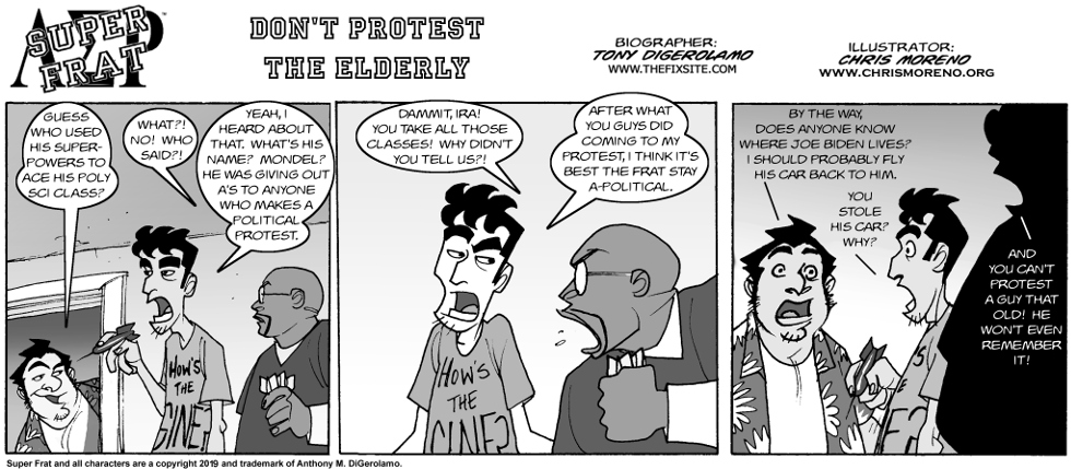 Don’t Protest the Elderly