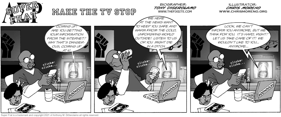 Make the TV Stop Make the TV Stop