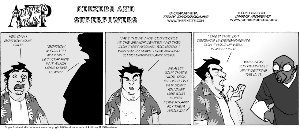 Geezers and Superpowers