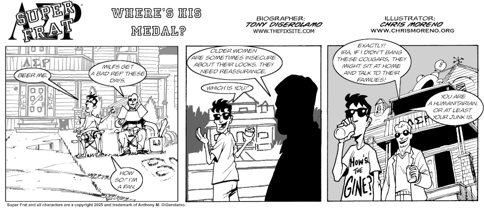 Where’s His Medal?